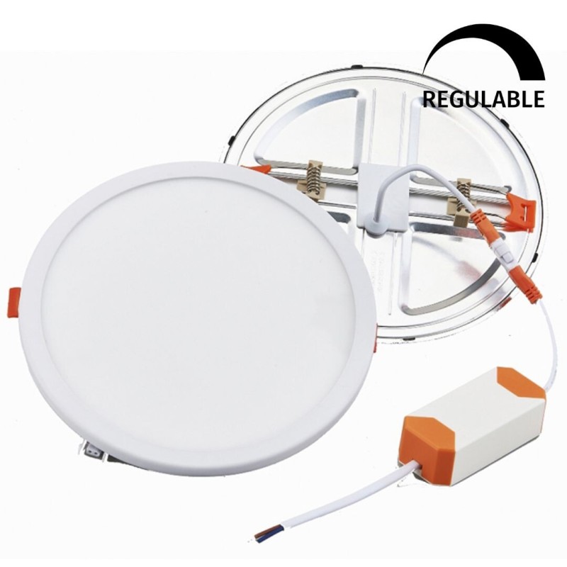 2801554 DOWNLIGHT LED REDONDO REG AJUSTABLE 20W 4000K BLANCO F-BRIGHT 2801554 DOWNLIGHT LED REDONDO REG AJUSTABLE 20W 4000K BLANCO F-BRIGHT