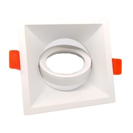 2803059 ARO BASCULANTE CUADRADO IP20 GU10 BLANCO F-LINE