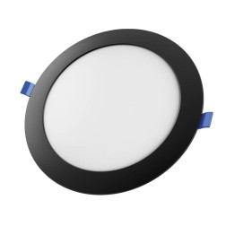 201000064 DOWNLIGHT EMPOTRABLE LED REDONDO BELUR 18W 6500K NEGRO GSC