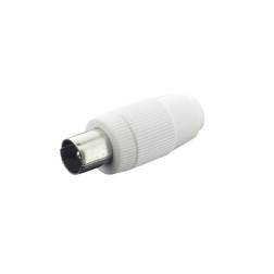 10-535-BL CONECTOR RECTO TV MACHO 9,5mm DH