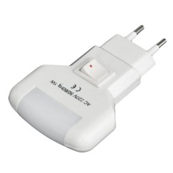 1300034 LUZ NOCHE 1,5W CON INTERRUPTOR