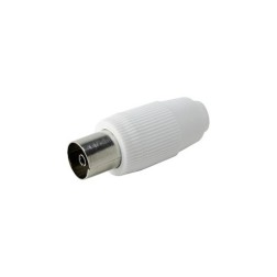10-534-BL CONECTOR RECTO TV HEMBRA 9,5mm DH
