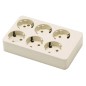 2506 BASE 6T CUADRADA S-CABLE S-INTER FAMATEL