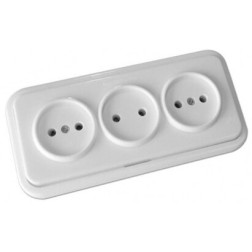 20-223-05-2 BASE SUPERFICIE S-TTL TRIPLE BLANCA K