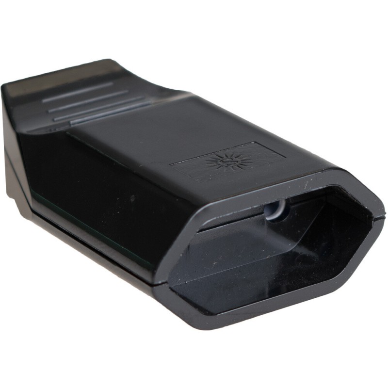 7627-N BASE AEREA 10A 250V NEGRA SOLERA