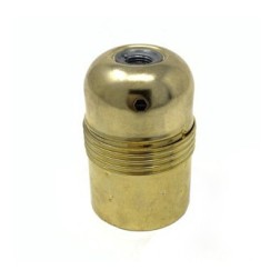 H038223 PORTALAMPARAS ROSCADO LATON E27