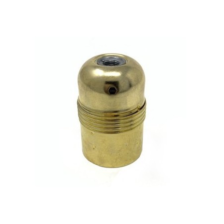 H038223 PORTALAMPARAS ROSCADO LATON E27
