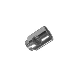 1300421-PL PRENSACABLES METALICO PLATEADO