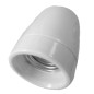1200545 PORTALAMPARAS CERAMICO VINTAGE BLANCO E27
