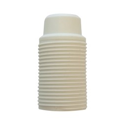 6584CRB PORTALAMPARAS ROSCADO E14 BLANCO M10-100