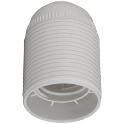 6829CRB PORTALAMPARAS ROSCADO E27 BLANCO SOLERA