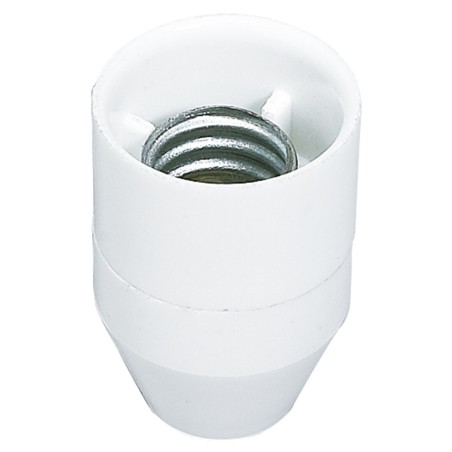 1200247 PORTALAMPARAS CONICO E14 BLANCO BAQUELITA