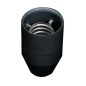 PORTALAMPARAS CONICO E14 NEGRO BAQUELITA