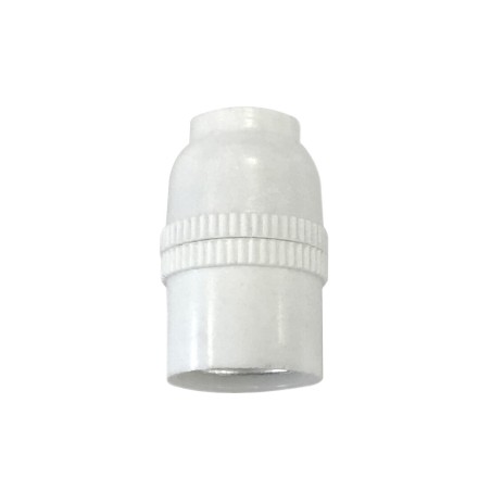 1200245 PORTALAMPARAS BAQUELITA MIGNON E14 BLANCO