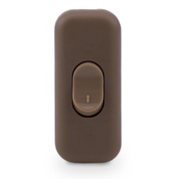 1101818 INTERRUPTOR DE PASO MARRON 2A GSC