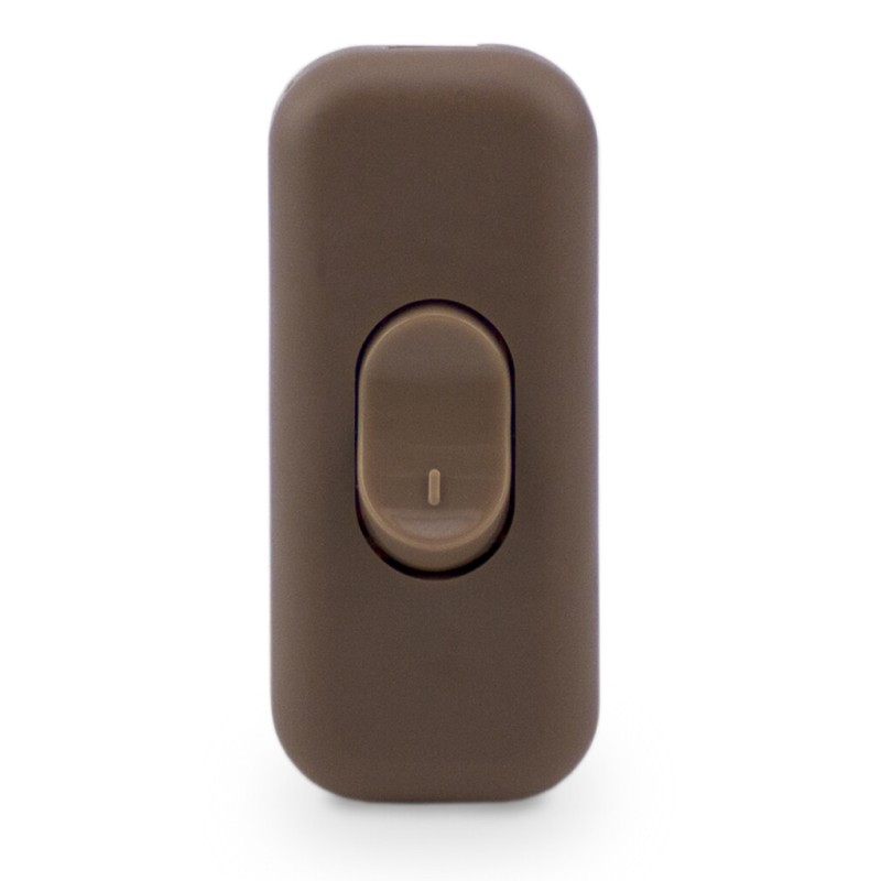 1101818 INTERRUPTOR DE PASO MARRON 2A GSC