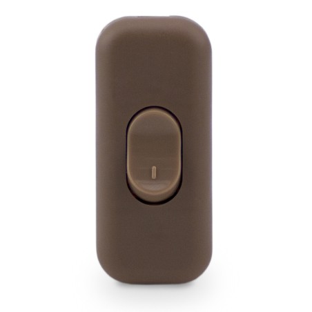 1101818 INTERRUPTOR DE PASO MARRON 2A GSC
