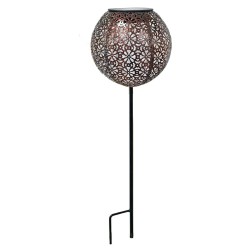 G2001 BALIZA SOLAR RETRO METALICA 45cm GALIX
