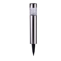 G2020 BALIZA SOLAR FRIA INOX + DIFUSOR VIDRIO 57cm GALIX