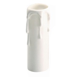 854 FUNDA VELA BLANCA C-GOTAS 28x82mm SOLERA