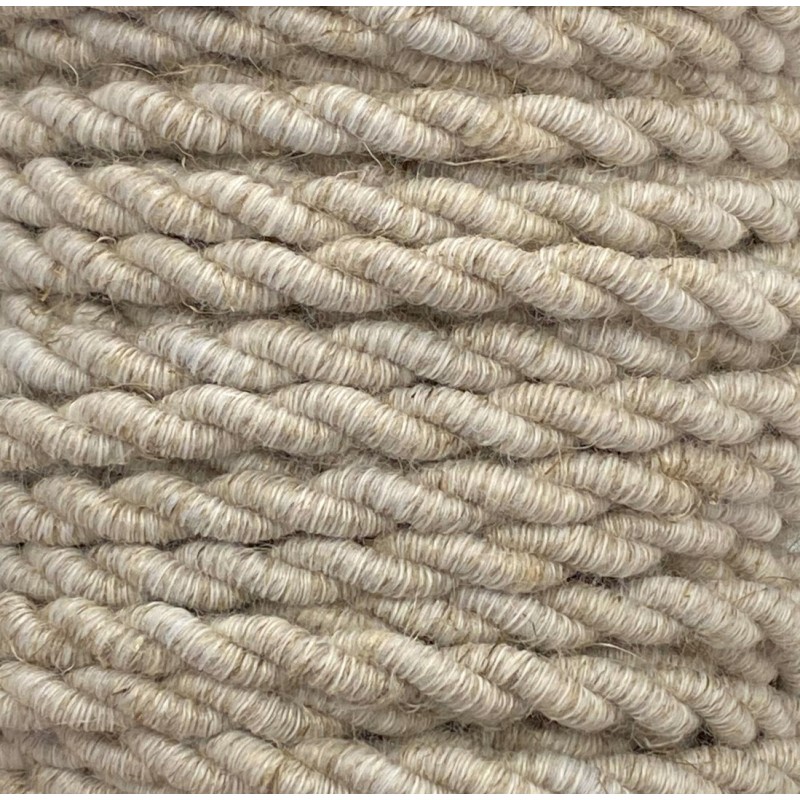 0901210-LI 25m CABLE TRENZADO 2x0,75 LINO