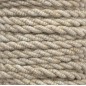 0901210-LI 25m CABLE TRENZADO 2x0,75 LINO