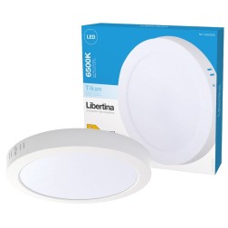 600505002 DOWNLIGHT SUPERFICIE LED REDONDO BLANCO 18W 6500K TIKAN LIBERTINA