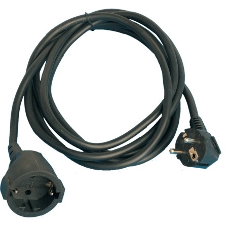 0100045 PROLONGACIÓN 2M 3x1,5MM NEGRA