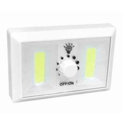 60-432 LUZ ARMARIO DOBLE LED COB REGULABLE 3W DH