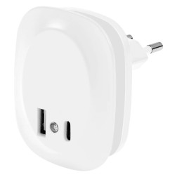 088513 LUZ NOCHE LED 0,5W SENSOR C-CARGADOR USB A Y C LUNETTA EDGE LEDVANCE
