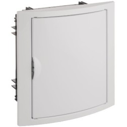 5108 CAJA EMPOTRABLE 8 ELEMENTOS MARCO Y PUERTA BLANCOS 205x233x72mm- ARELOS SOLERA