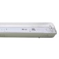 203200018 PANTALLA ESTANCA PARA 2 TUBOS LED T8 120cm GSC
