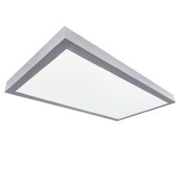 203405040 PANEL SUPERFICIE LED RECTANGULAR 40W 6000K NIQUEL MENIA GSC