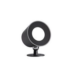 2072002-N APLIQUE PARED 2W CCT NEGRO PORTATIL Y RECARGABLE F-BRIGHT