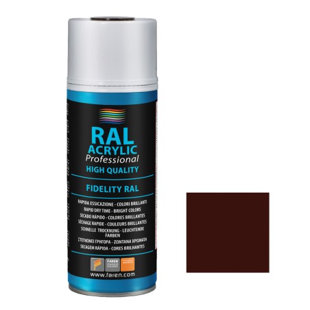 5VZ400 SPRAY PINTURA MARRON SEÑALES RAL 8002 400ml