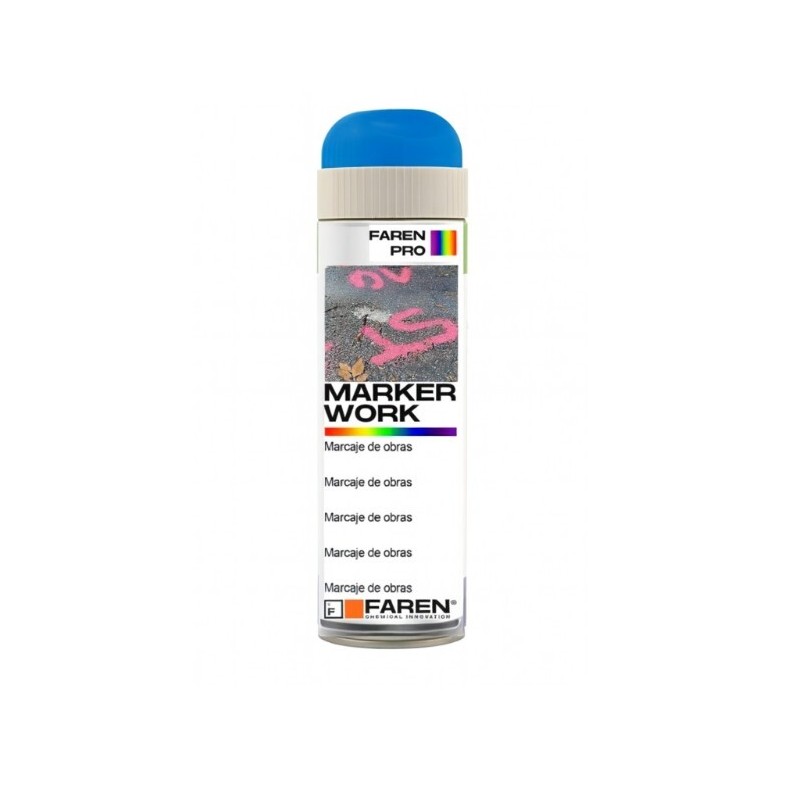 3VB500 SPRAY PINTURA AZUL FLUORESCENTE 500ml FAREN