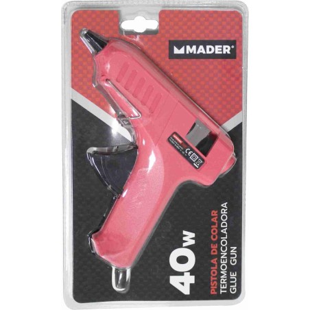 63287 BL PISTOLA APLICADORA PEGAMENTO 40W ø11mm MADER