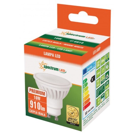 WOJ14309 LAMPARA DICROICA LED GU10 10W CERAM 4000K
