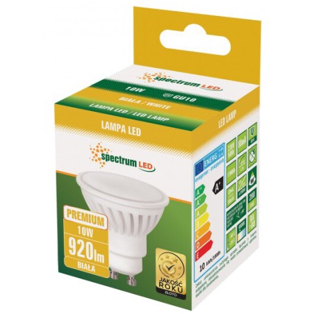 WOJ14308 LAMPARA DICROICA LED GU10 10W CERAM 3000K