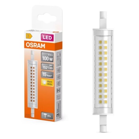 432734 LAMPARA LINEAL LED R7S 11W 2700K 118mm SLIM LINE OSRAM
