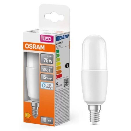 466272 LAMPARA TUBULAR STICK LED E14 10W 6500K STAR OSRAM