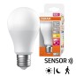 040122 LAMPARA STANDARD LED SENSOR MOVIMIENTO E27 10W 2700K STAR OSRAM