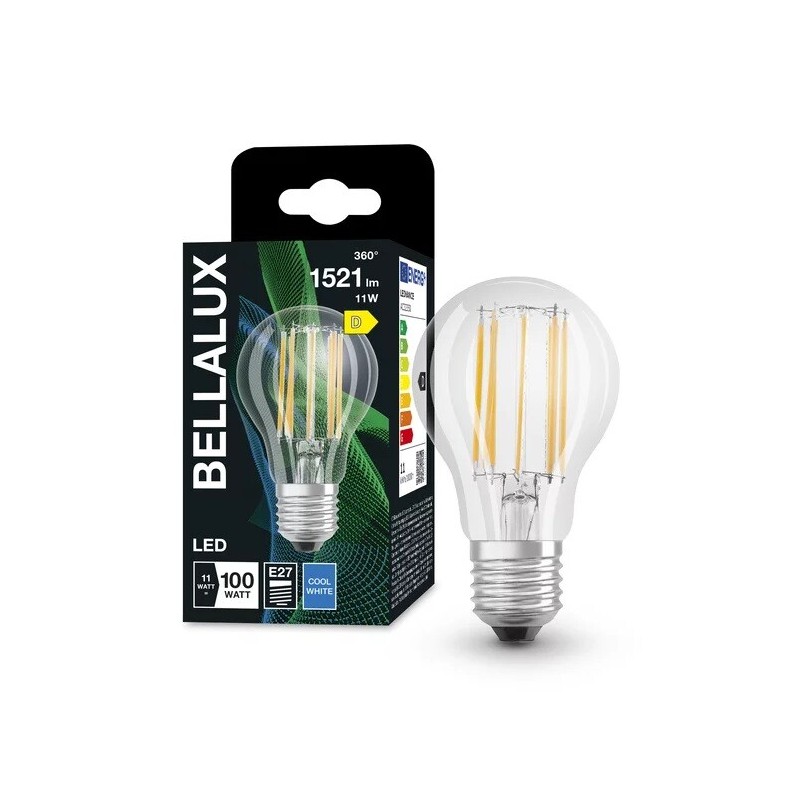 115453 LAMPARA STANDARD LED 11W E27 4000K BELLALUX
