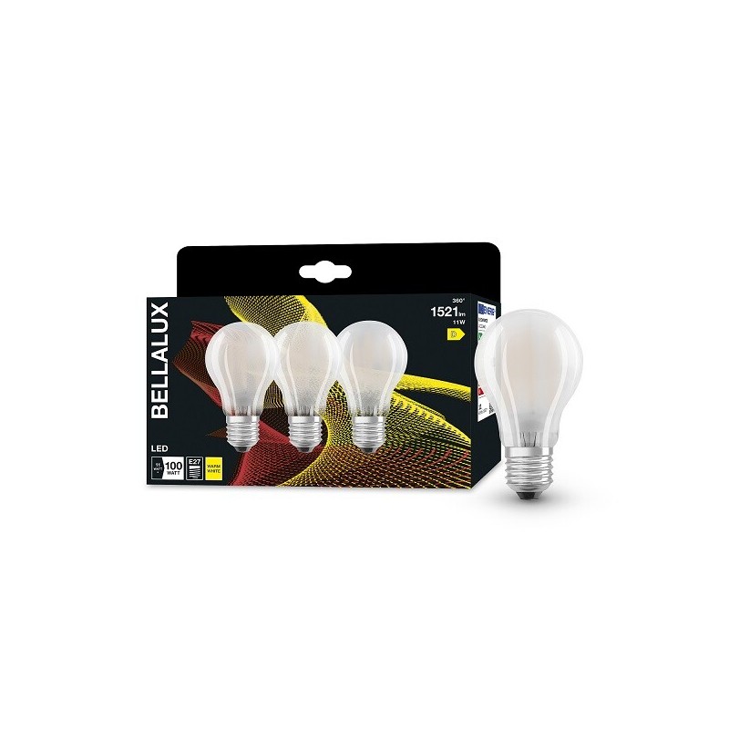 606432 3u LAMPARA STANDARD FIL LED MATE E27 11W 2700K BELLALUX 606432 3u LAMPARA STANDARD FIL LED MATE E27 11W 2700K BELLALUX