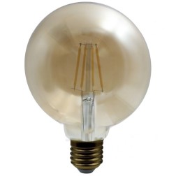 121169 BOMBILLA LED GLOBO GOLDEN G125 E27 12W 3000K B&B