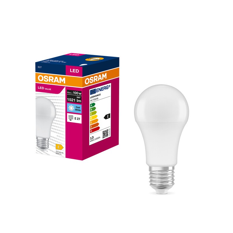 973428 LAMPARA STANDARD LED 13W E27 4000K OSRAM
