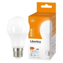 600010001 LAMPARA STANDARD LED E27 18W 3000K LIBERTINA