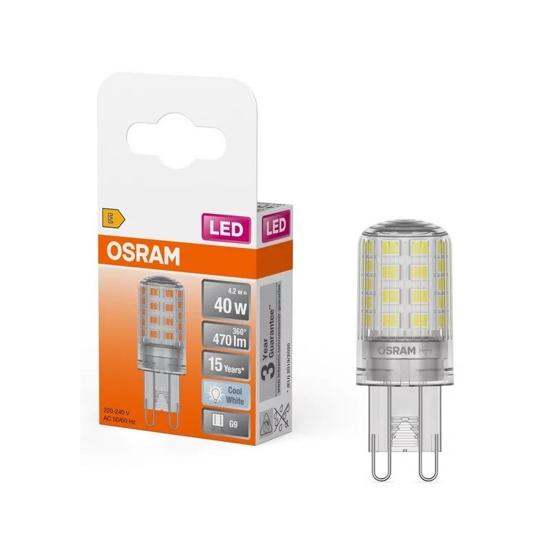 432420 LAMPARA LED G9 4,2W 4000K OSRAM