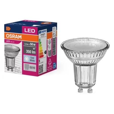 055155 LAMPARA LED GU10 3,6W 4000K 36º VALUE OSRAM