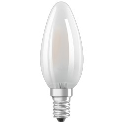 446786 LAMPARA VELA FIL LED MATE E14 4W 6500K RETROFIT OSRAM